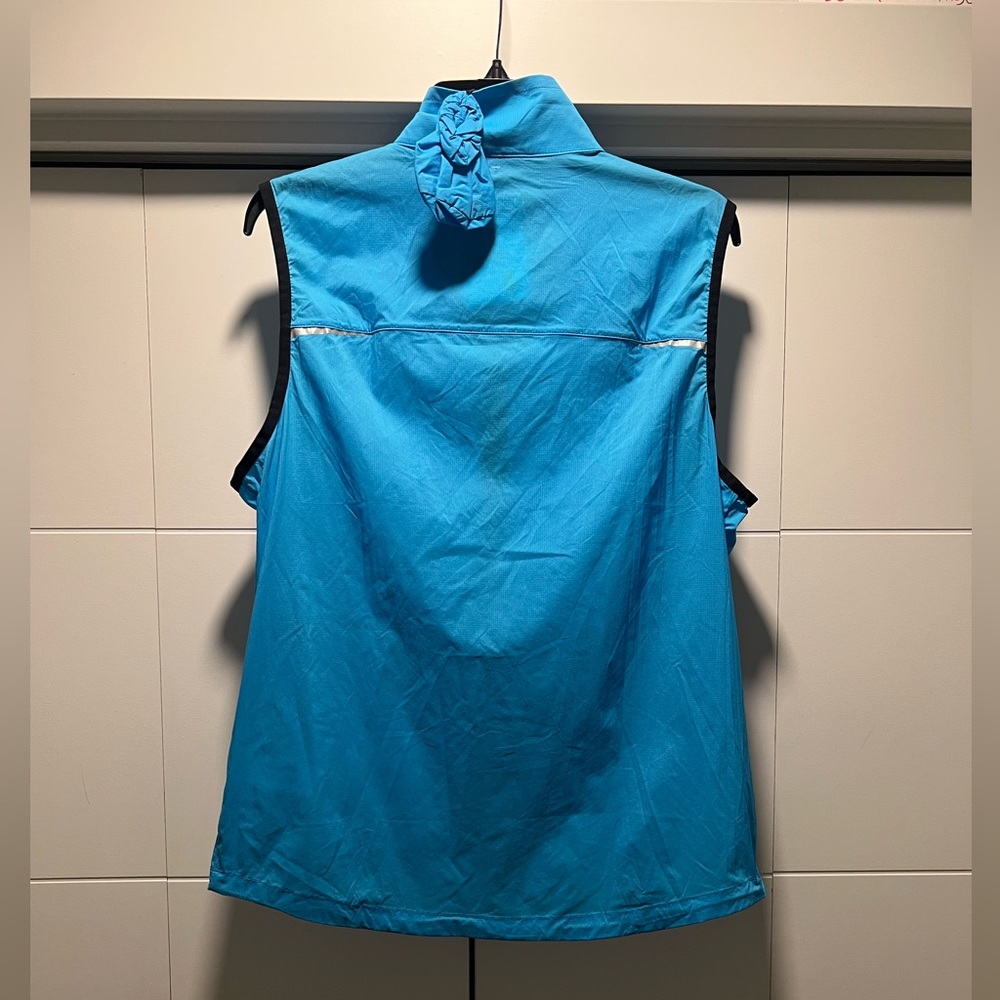 L.L. Bean Blue Zip-Up Men’s Vest - Picture 2 of 3